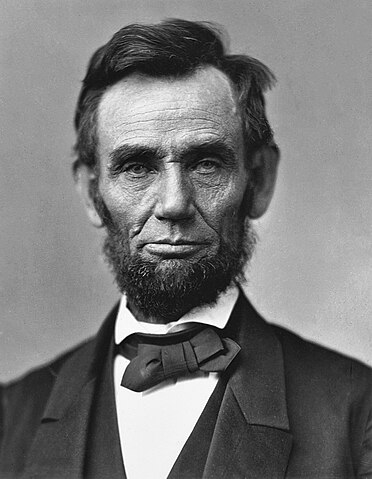 Abraham Lincoln, 1863. Alexander Garner. Reproduction copy in Williams Collection of Lincolniana (https://scholarsjunction.msstate.edu/fvw-photographs/657/).