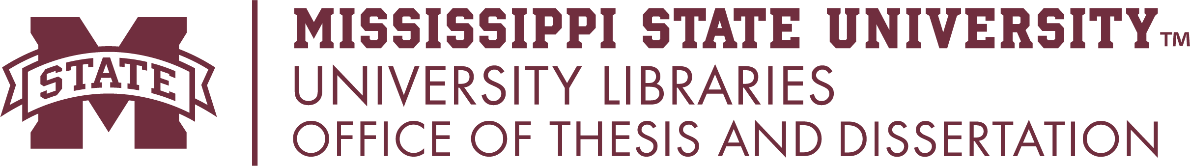 thesis and dissertation horizontal maroon
