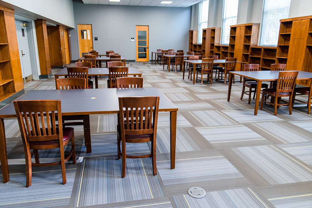 Image of Mitchell Reading Room post-remodel